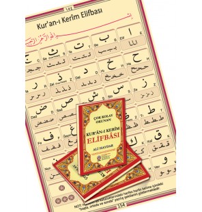 Çok Kolay Okunan Kur'ân-ı Kerîm Elifbâsı (2 Renkli)