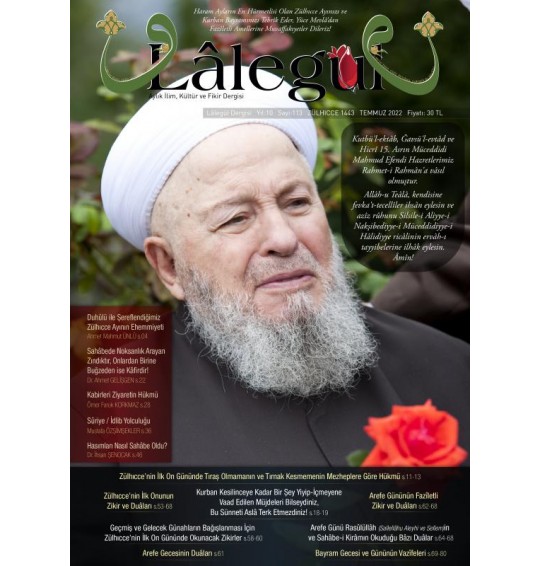 Lalegül Dergi Temmuz 2022 - Sayı 113