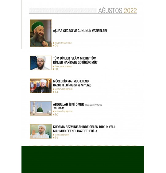 Lalegül Dergi Agustos 2022 - Sayı 114